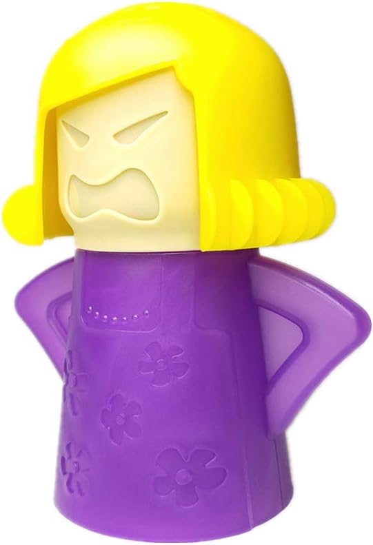 Angry Mom Microwave Cleaner, Mad Mama Microwave Steam Cleaner, Just Add Vinegar and Water, Easily Cleans the Crud in Minutes Quick Pick Grocers